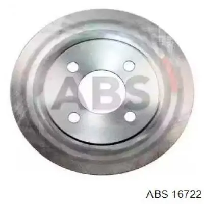 16722 ABS Диск тормозной передний