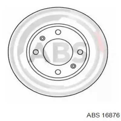 Тормозные диски 16876 ABS