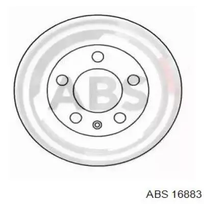 Disco de freno trasero 16883 ABS