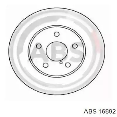 16892 ABS диск тормозной передний