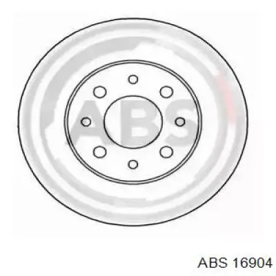 16904 ABS диск тормозной передний