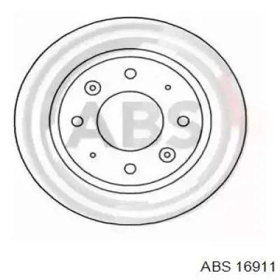 Тормозные диски 16911 ABS