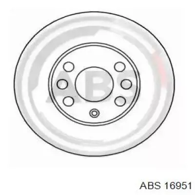16951 ABS диск тормозной передний