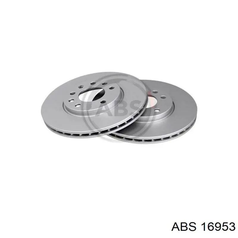 Тормоз дисковый передний ABS 16953 цена, от 33.11 USD