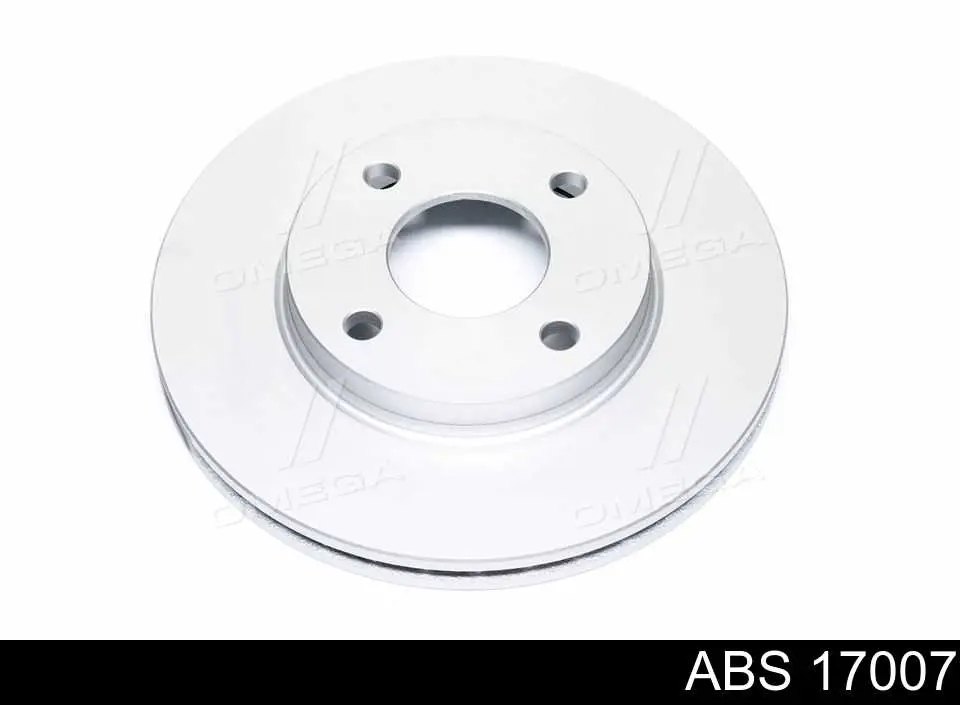 17007 ABS диск тормозной передний