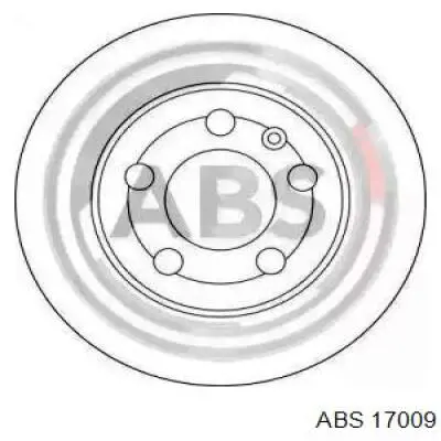 17009 ABS диск тормозной задний