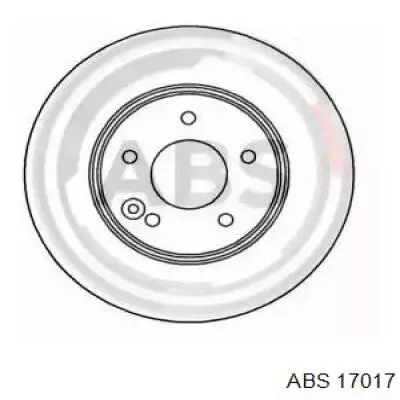17017 ABS диск тормозной передний