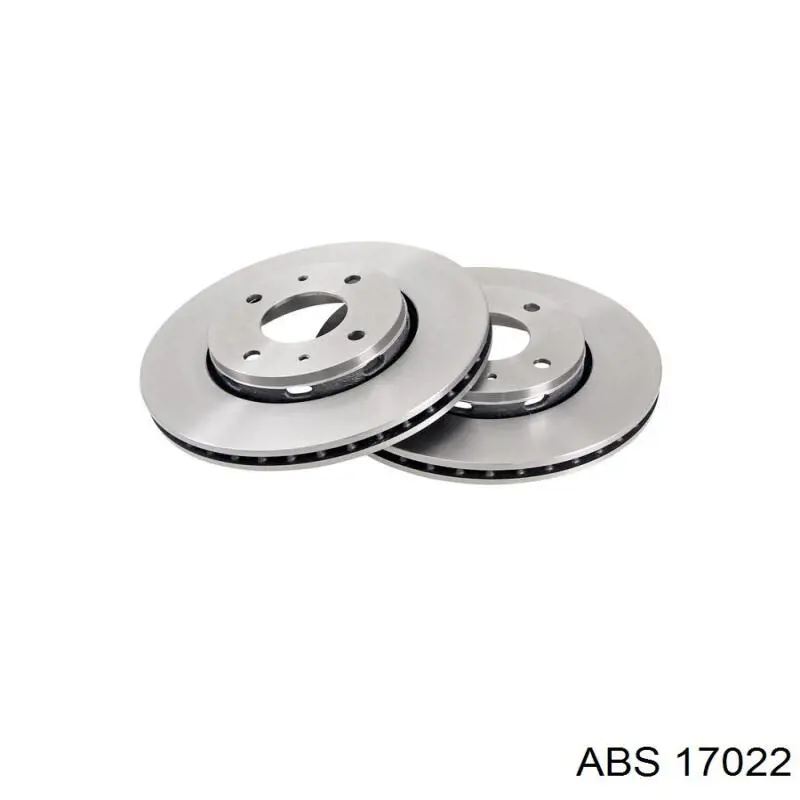 17022 ABS диск тормозной передний