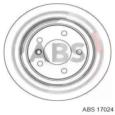 17024 ABS диск тормозной задний