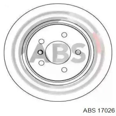 17026 ABS диск тормозной задний