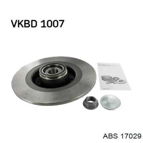 Задний тормозной диск ABS 17029 цена, от 36.67 USD