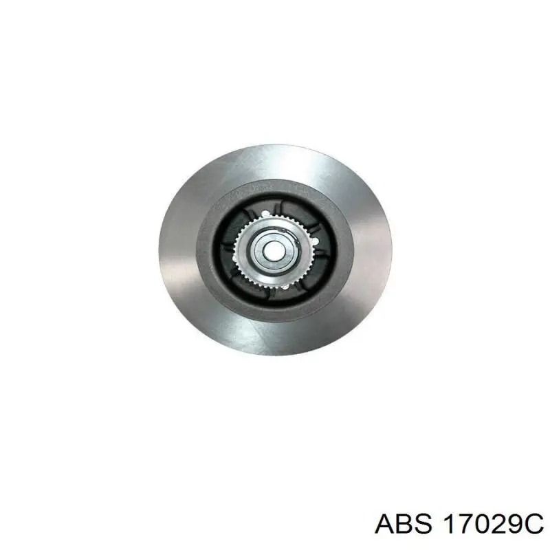 17029C ABS диск тормозной задний