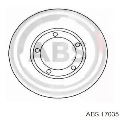 Передние тормозные диски 17035 ABS