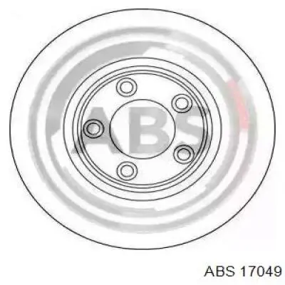 17049 ABS диск тормозной передний