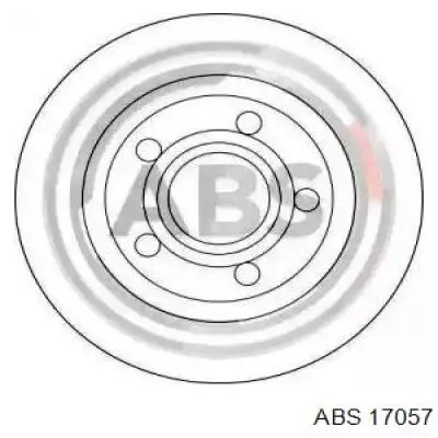 17057 ABS диск тормозной задний