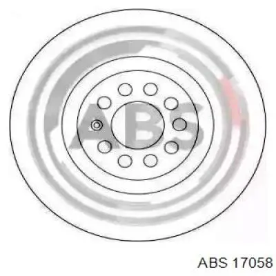 17058 ABS диск тормозной передний