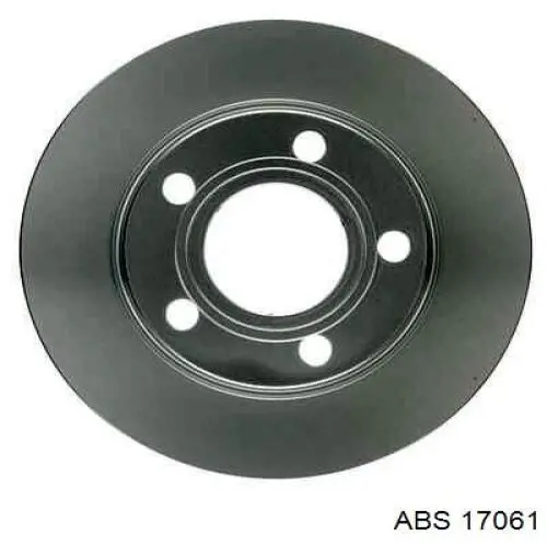 17061 ABS диск тормозной задний