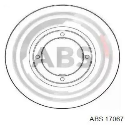 Передние тормозные диски 17067 ABS