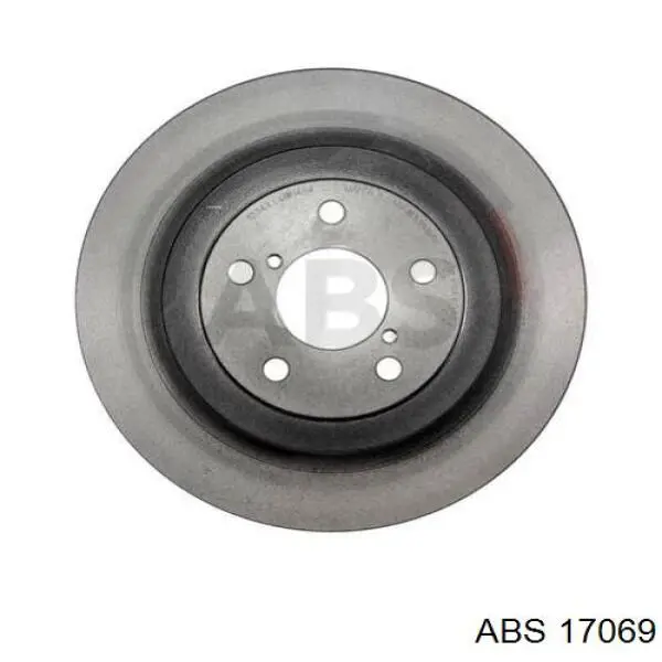 17069 ABS диск тормозной задний