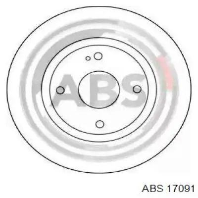 17091 ABS диск тормозной передний