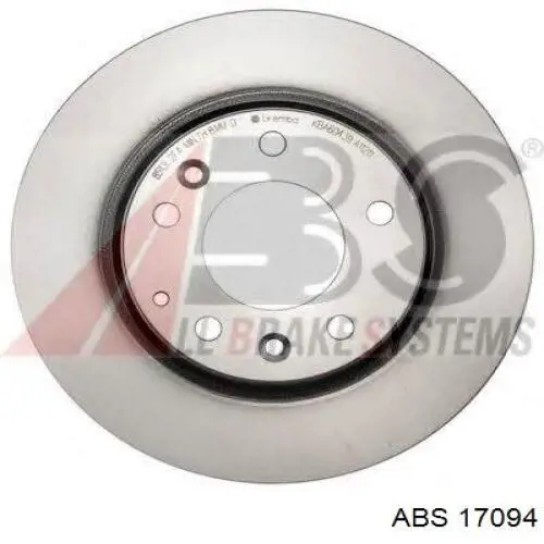 17094 ABS диск тормозной задний