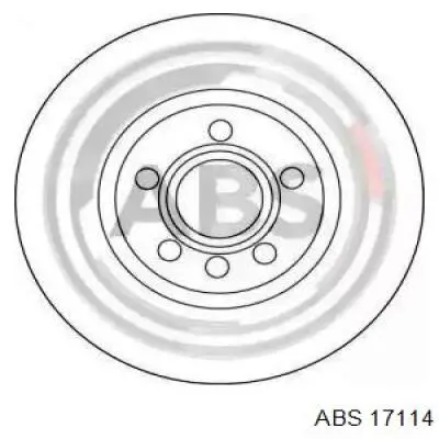 17114 ABS диск тормозной передний