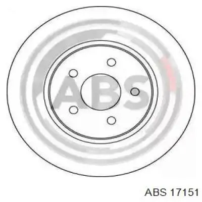 17151 ABS диск тормозной передний