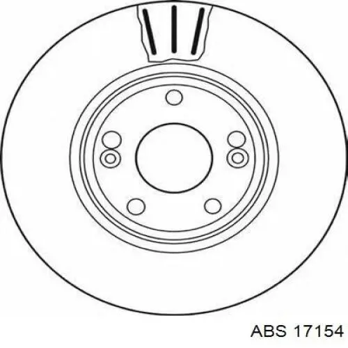 Купить 17154 ABS Ротор тормозной