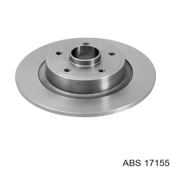 Disco de freno trasero 17155 ABS