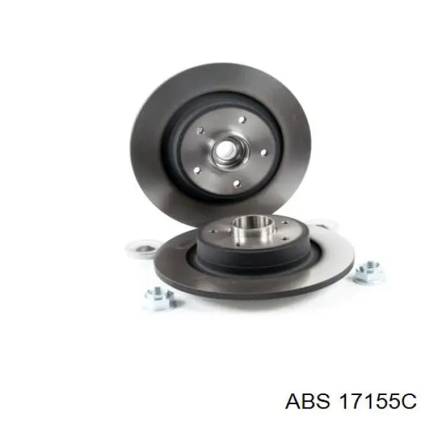 Купить 17155C ABS Диск тормозной задний