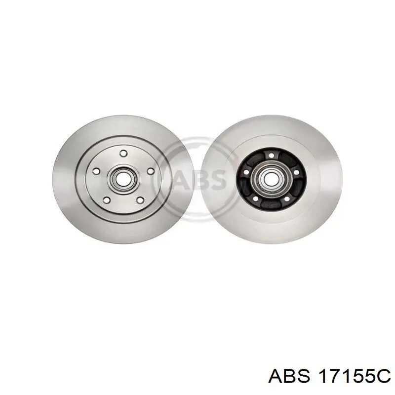 Тормозные диски 17155C ABS