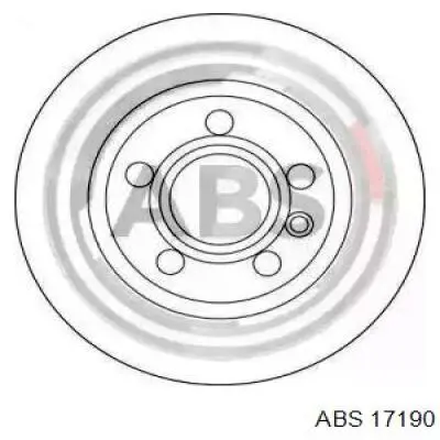 17190 ABS диск тормозной задний