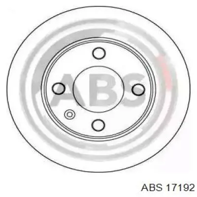 Тормозные диски 17192 ABS