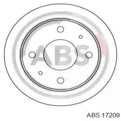 17209 ABS диск тормозной передний