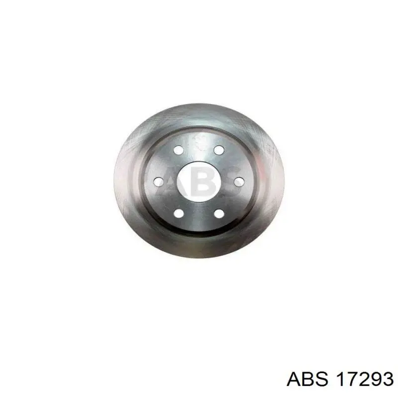 17293 ABS диск тормозной задний