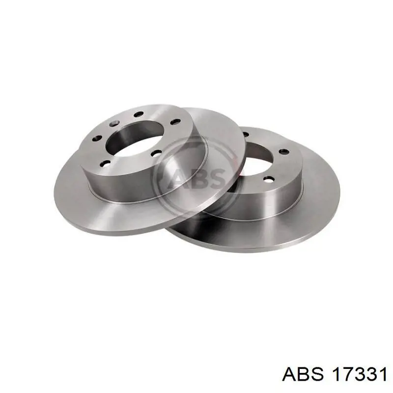 17331 ABS диск тормозной задний