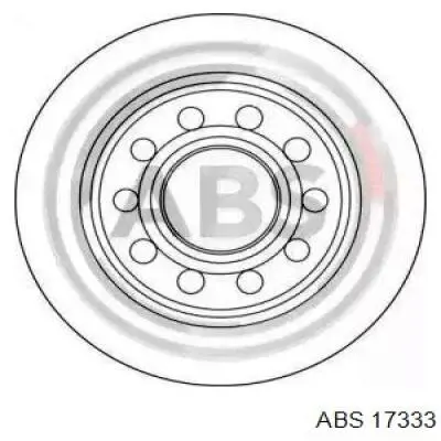 17333 ABS диск тормозной задний