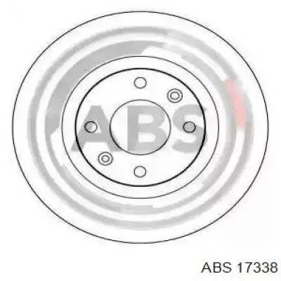 Передние тормозные диски 17338 ABS