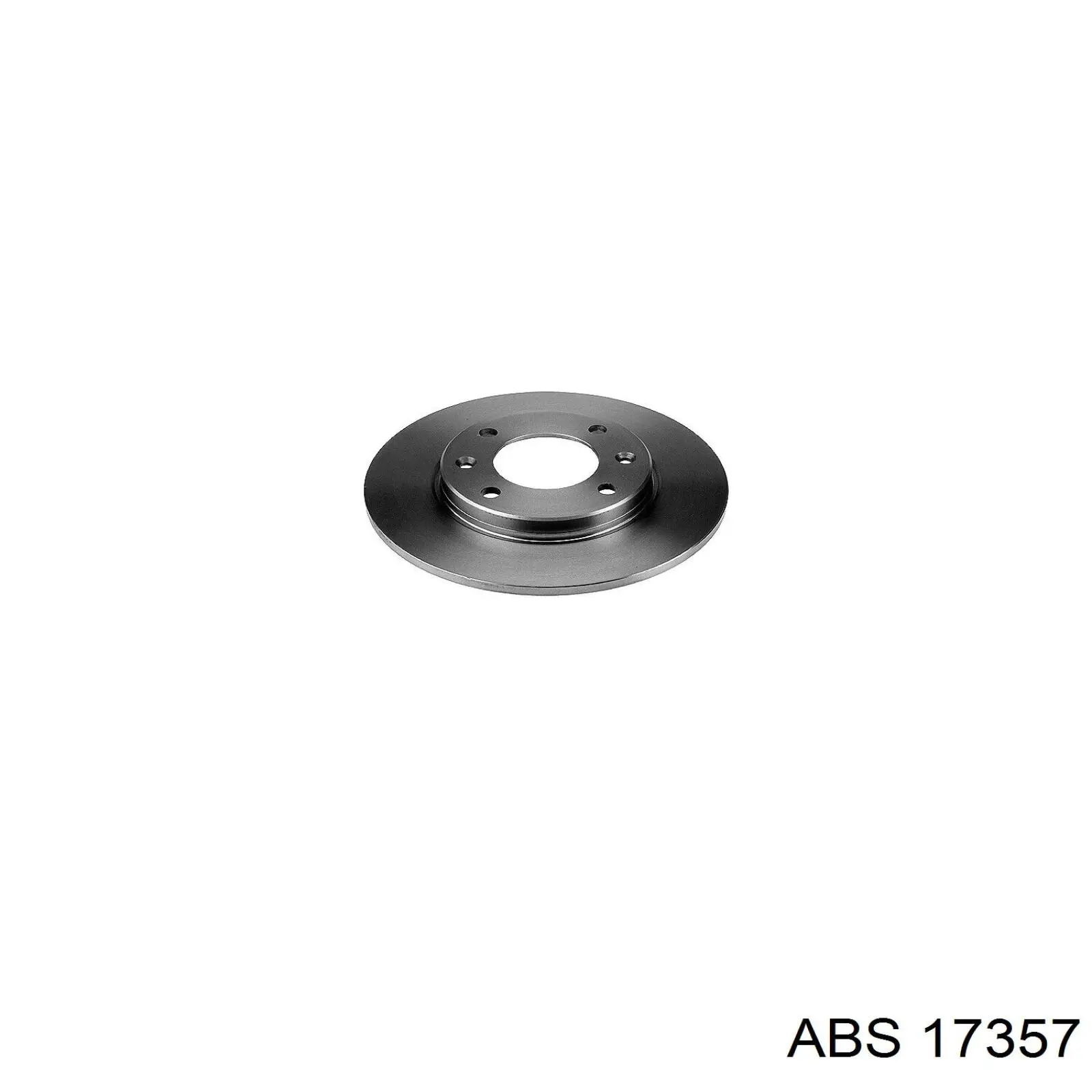 17357 ABS диск тормозной задний