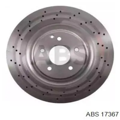 17367 ABS диск тормозной передний