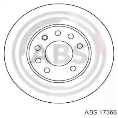 Передние тормозные диски 17368 ABS