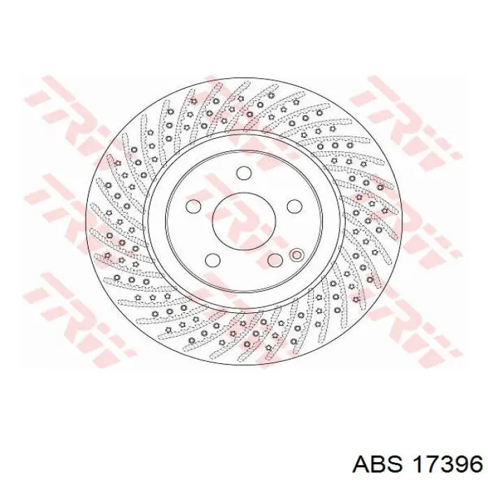 Купить 17396 ABS Ротор тормозной