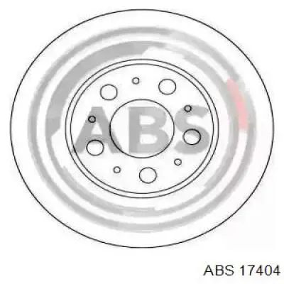 Передние тормозные диски 17404 ABS