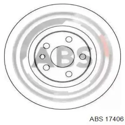Передние тормозные диски 17406 ABS