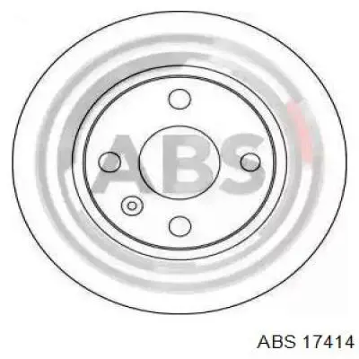 17414 ABS Диск тормозной передний
