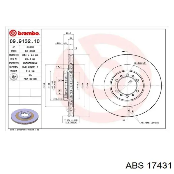 17431 ABS