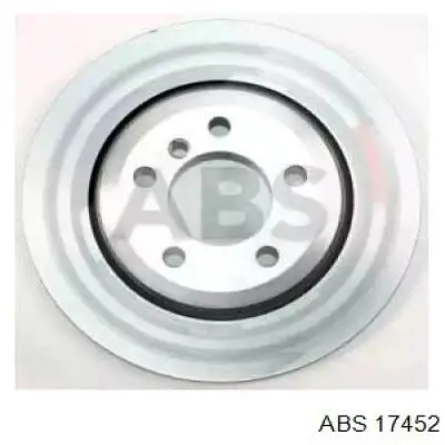 17452 ABS диск тормозной задний