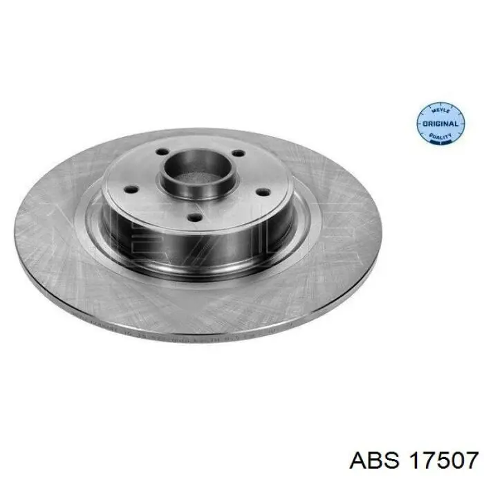 17507 ABS диск тормозной задний