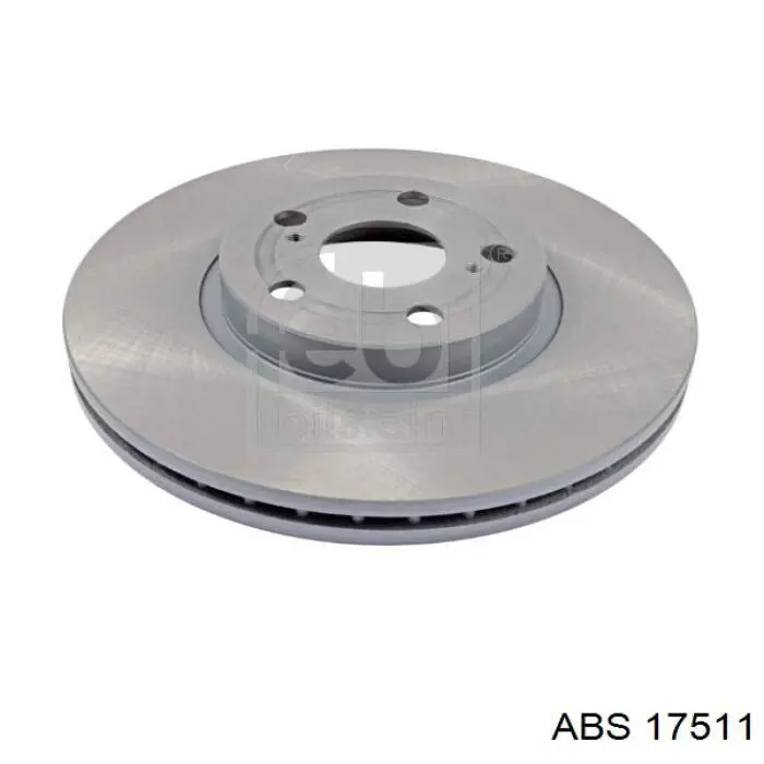 17511 ABS диск тормозной передний