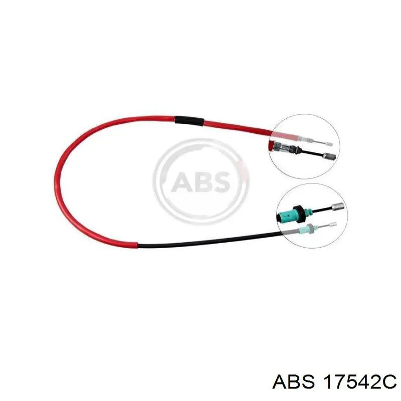 Диск гальмівний задній 17542C ABS